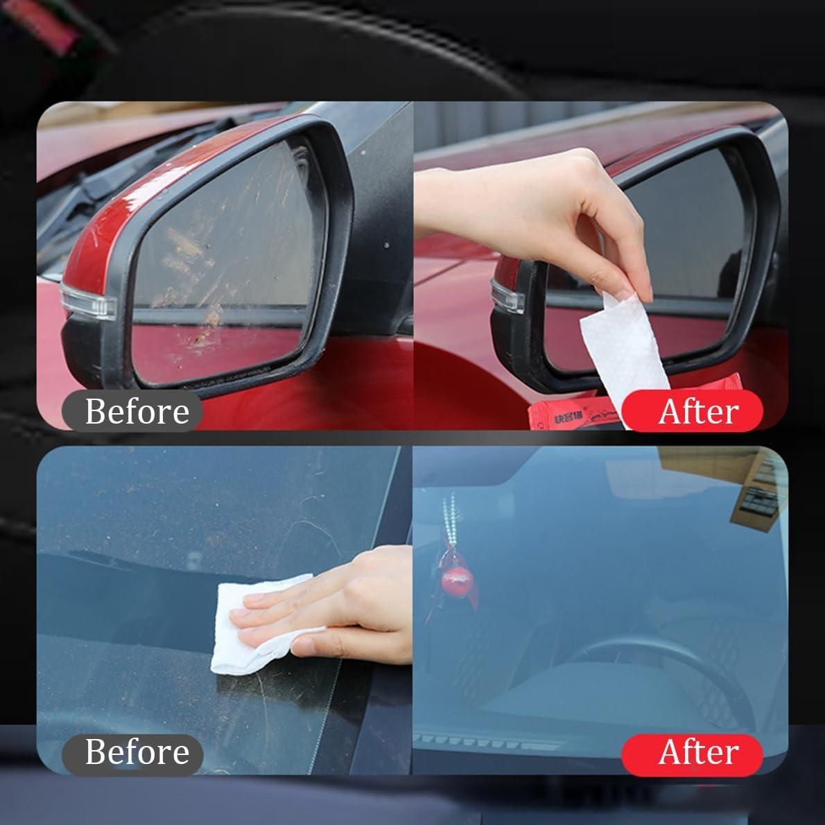 Automotive Oil Film Cleaning Wet Wipes (Pack of 2)