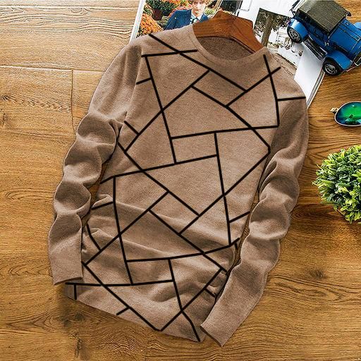 Cotton Blend Printed Full Sleeves Regular Fit Sweatshirts